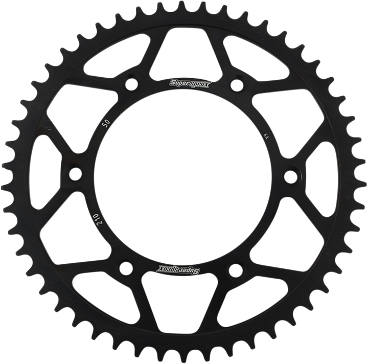 Supersprox Steel Rear Sprocket - 50 Tooth RFE-210-50-BLK