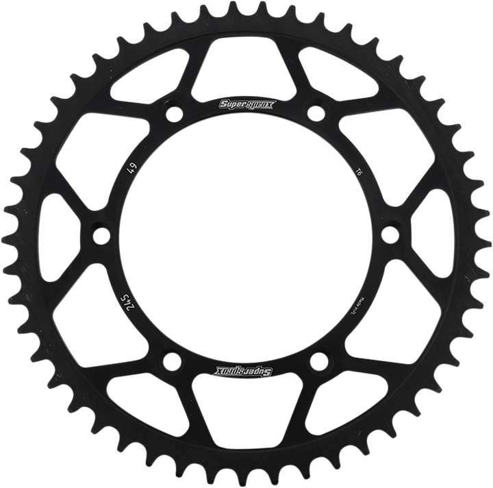 Supersprox Steel Rear Sprocket - 49 Tooth RFE-245-49-BLK