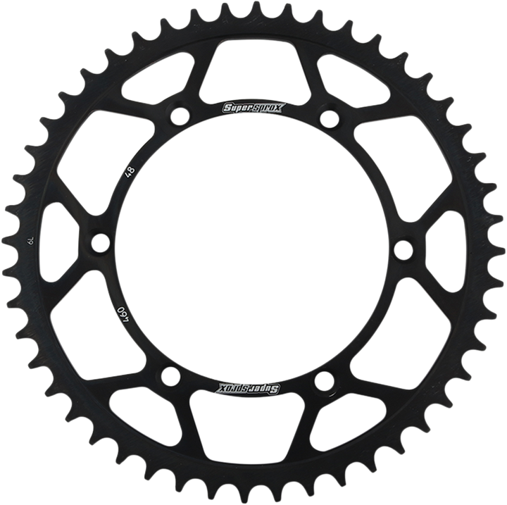 Supersprox Steel Rear Sprocket - 48 Tooth RFE-460-48-BLK