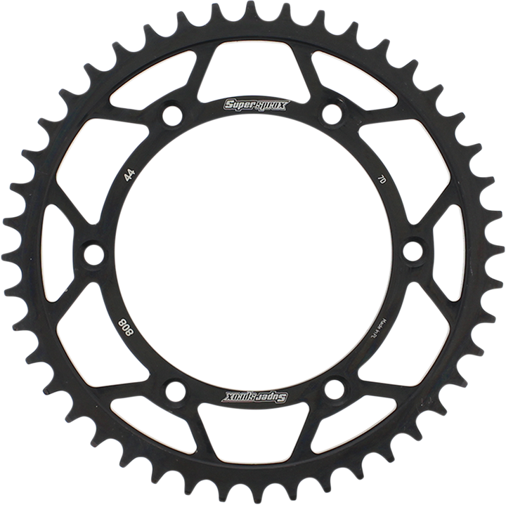 Supersprox Steel Rear Sprocket - 44 Tooth RFE-808-44-BLK