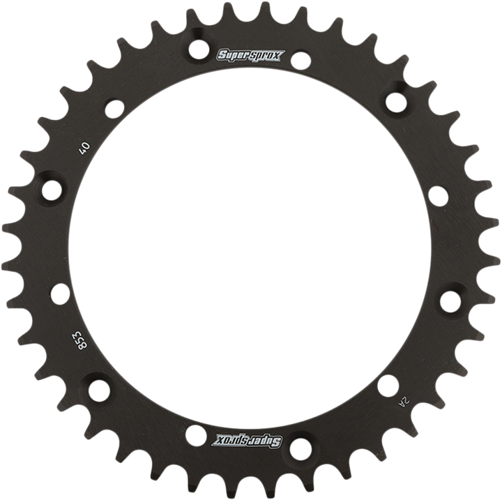 Supersprox Steel Rear Sprocket - 40 Tooth RFE-853-40-BLK