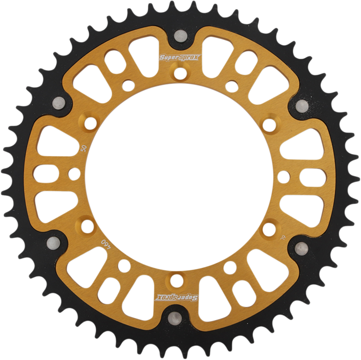Supersprox Stealth Rear Sprocket - 50 Tooth - Gold - Kawasaki/Suzuki RST-460-50-GLD