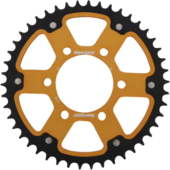 Supersprox Stealth Rear Sprocket - 46 Tooth - Gold - Kawasaki RST-478-46-GLD