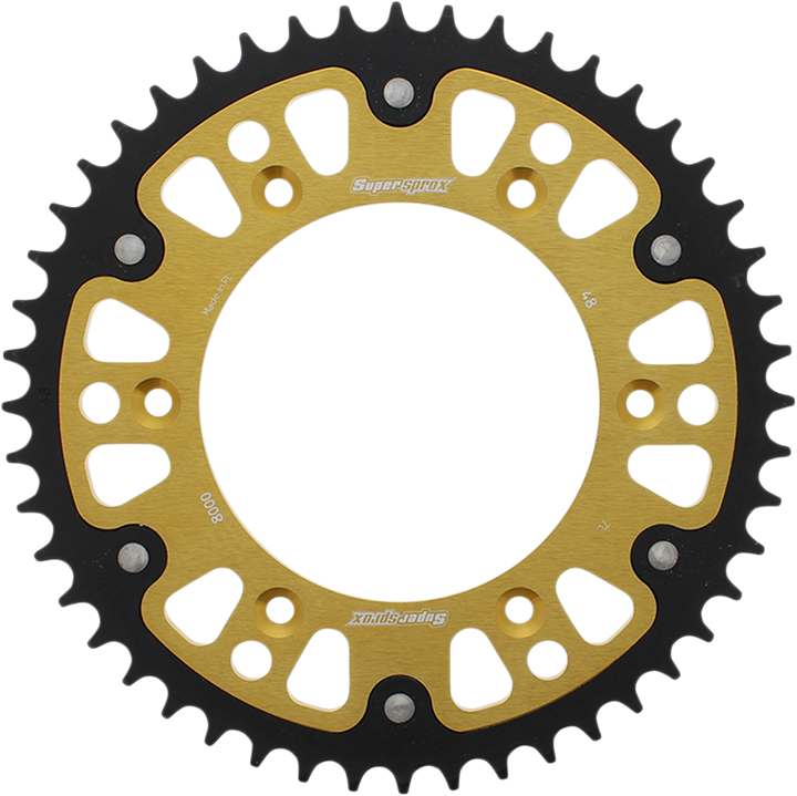 Supersprox Stealth Rear Sprocket - 48 Tooth - Gold - Beta RST-8000-48-GLD