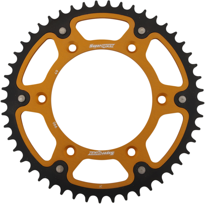 Supersprox Stealth Rear Sprocket - 49 Tooth - Gold - Husaberg/Husqvarna/Ktm RST-990-49-GLD