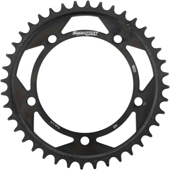 Supersprox Rear Sprocket - 40 Tooth RFE-1800-40-BLK
