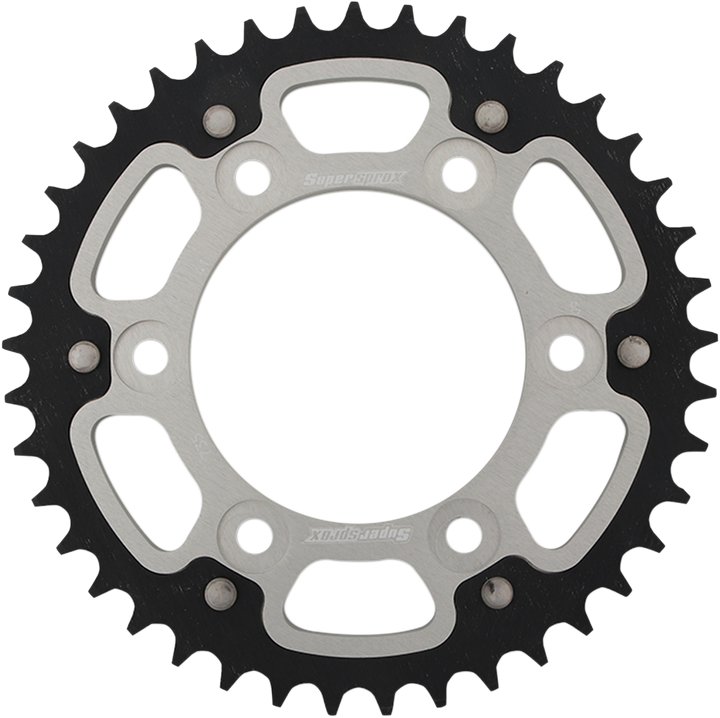 Supersprox Stealth Rear Sprocket - 41 Tooth - Silver - Ducati RST-735-41-SLV