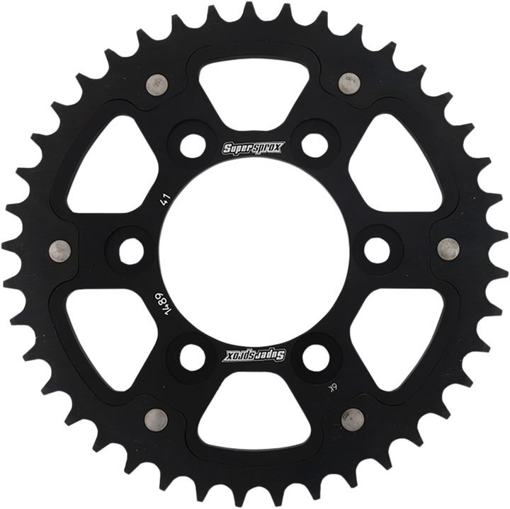 Supersprox Stealth Rear Sprocket - 41 Tooth - Black - Kawasaki RST-1489-41-BLK