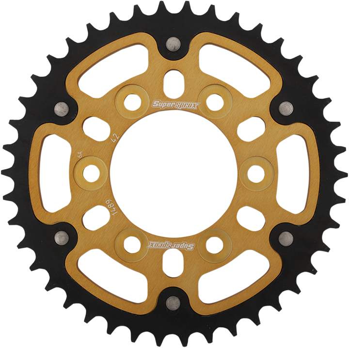 Supersprox Stealth Rear Sprocket - 42 Tooth - Gold - Kawasaki RST-1489-42-GLD