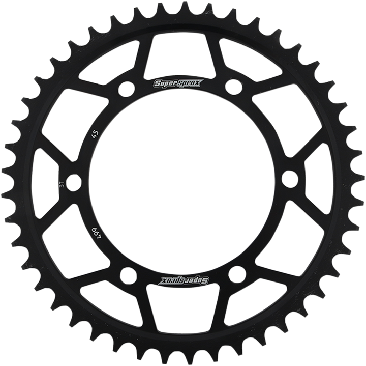 Supersprox Rear Sprocket - 45 Tooth RFE-499-45-BLK