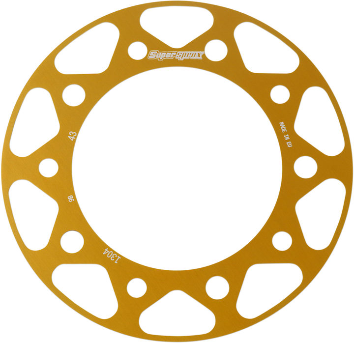 Supersprox Edge Rear Sprocket Insert - Gold - 43 Tooth RACD-1304-43-GLD