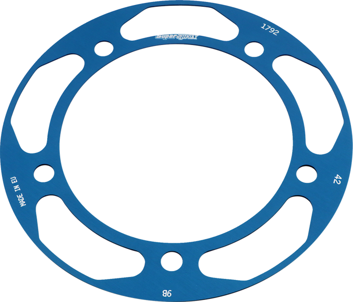 Supersprox Edge Rear Sprocket Insert - Blue - 42 Tooth RACD-1792-42-BLU