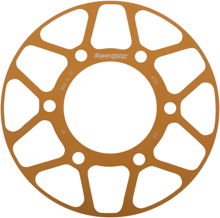 Supersprox Edge Rear Sprocket Insert - Gold - 43 Tooth RACD-478-43-GLD