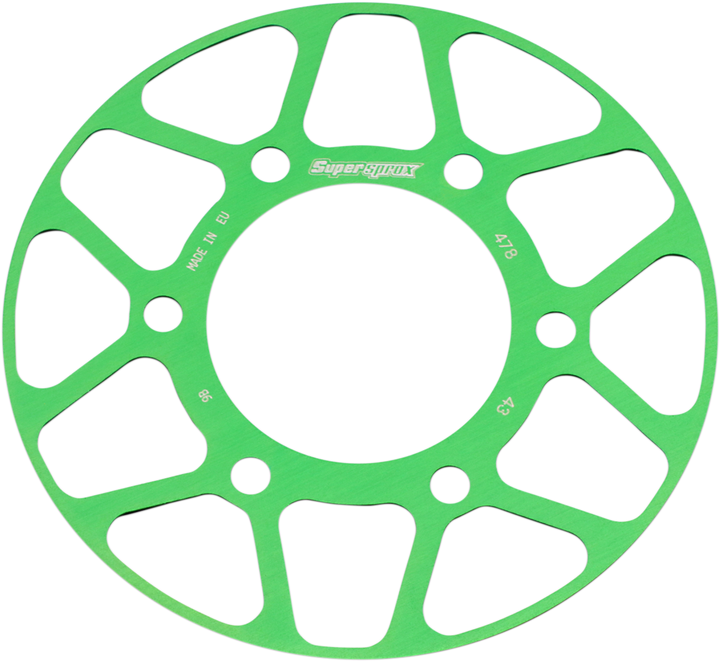 Supersprox Edge Rear Sprocket Insert - Green - 43 Tooth RACD-478-43-GRN