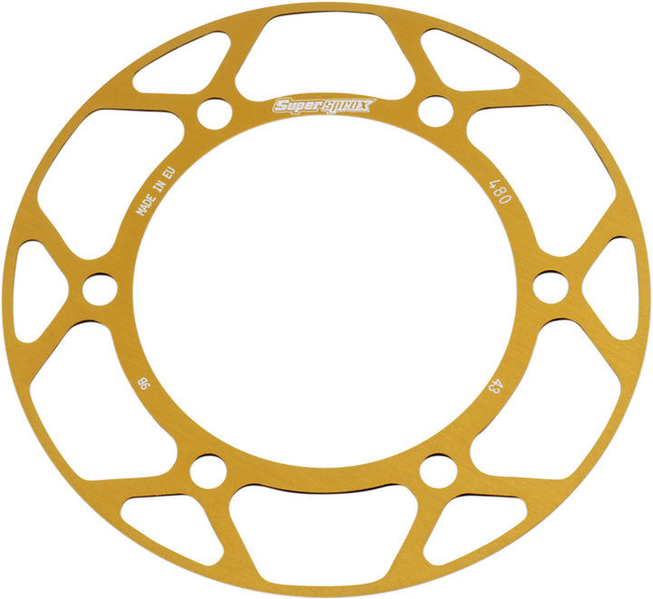 Supersprox Edge Rear Sprocket Insert - Gold - 43 Tooth RACD-480-43-GLD