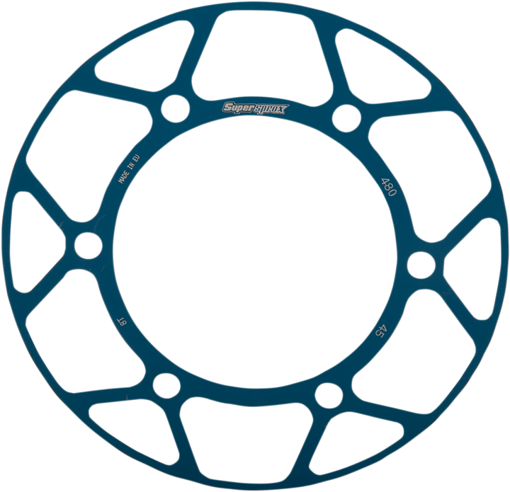 Supersprox Edge Rear Sprocket Insert - Blue - 45 Tooth RACD-480-45-BLU