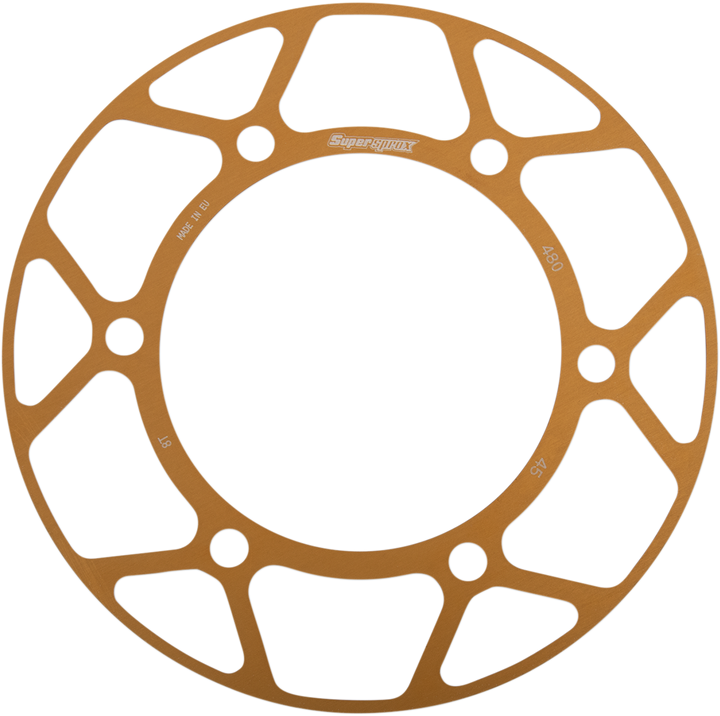 Supersprox Edge Rear Sprocket Insert - Gold - 45 Tooth RACD-480-45-GLD