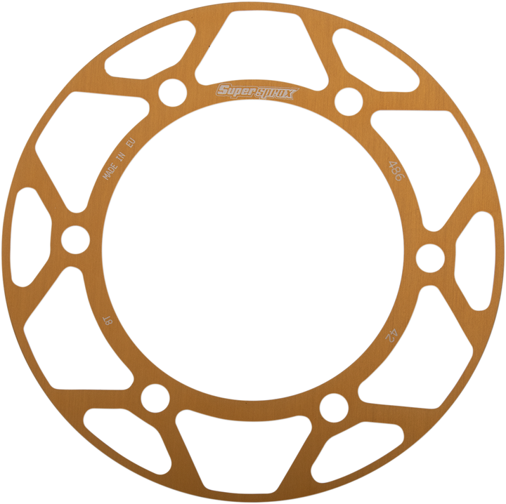 Supersprox Edge Rear Sprocket Insert - Gold - 42 Tooth RACD-486-42-GLD