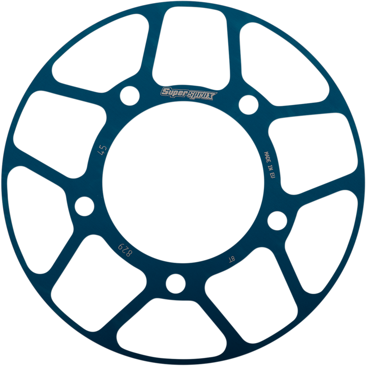 Supersprox Edge Rear Sprocket Insert - Blue - 45 Tooth RACD-829-45-BLU