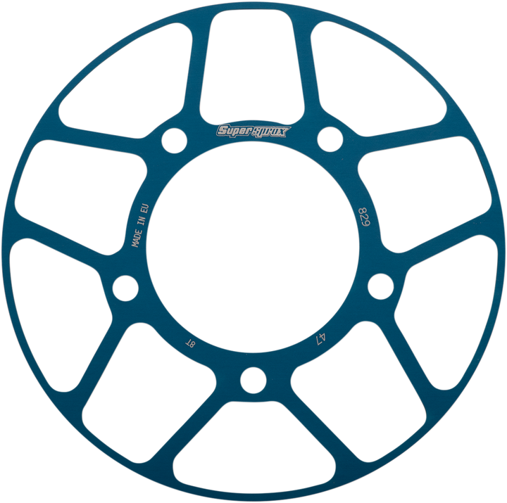 Supersprox Edge Rear Sprocket Insert - Blue - 47 Tooth RACD-829-47-BLU