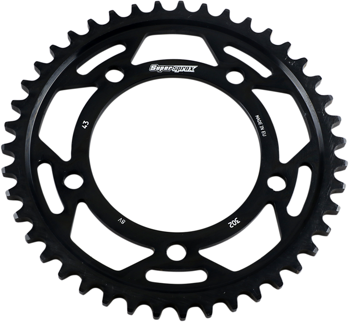 Supersprox Edge Rear Sprocket - Black - 43 Tooth RFA-302-43-BLK