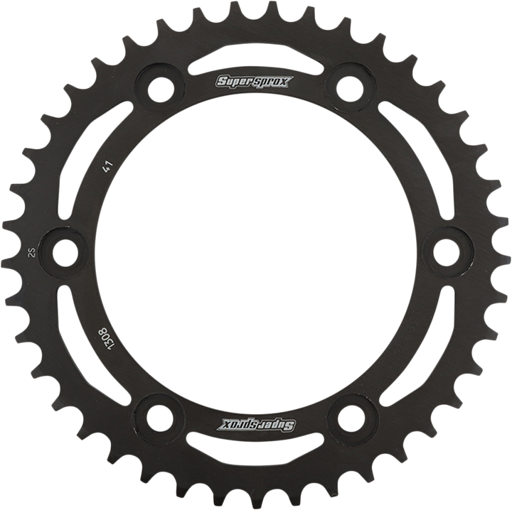 Supersprox Steel Rear Sprocket - 41 Tooth RFE-1308-41-BLK
