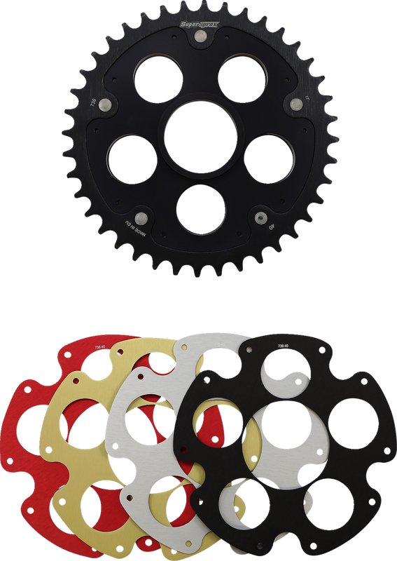Supersprox Edge Kit - Rear - Ducati - 40-Tooth RSA-736-40-KIT