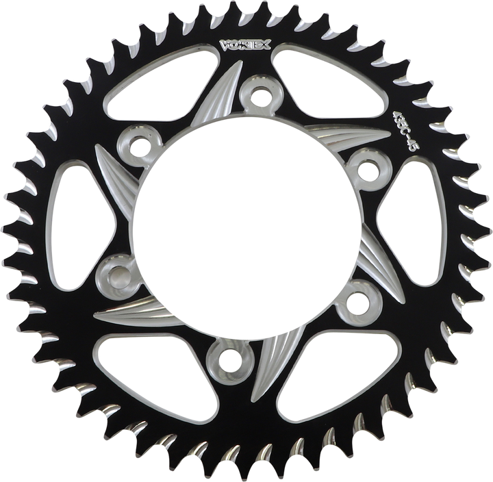 Vortex Cat5 Sprocket - Black - 45 Tooth 435CZK-45