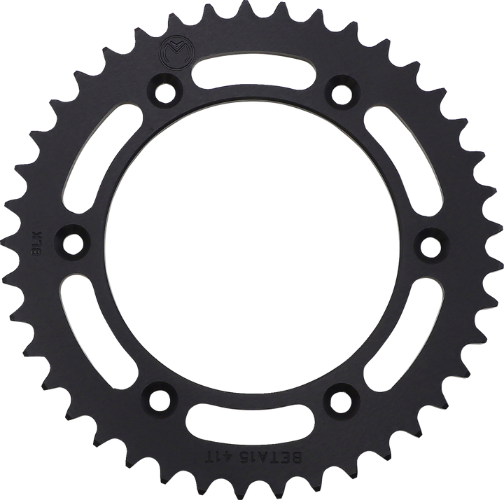 Moose Offroad Rear Sprocket - Aluminum - 41 Tooth - Black - Beta 1211-BET-41-10