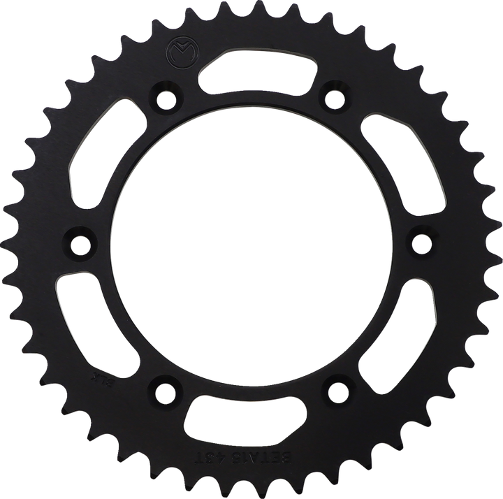 Moose Offroad Rear Sprocket - Aluminum - 43 Tooth - Black - Beta 1211-BET-43-10