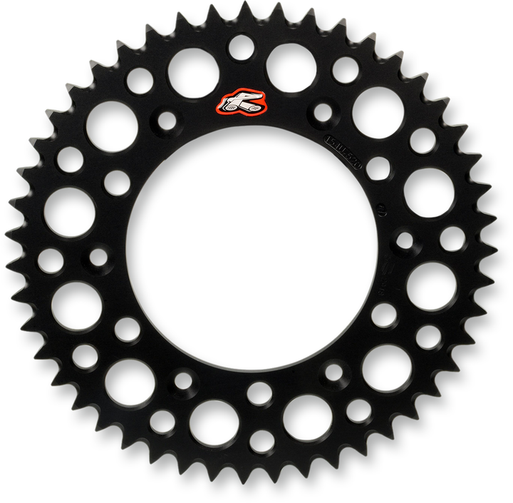 Renthal Rear Sprocket - Aluminum - 46 Tooth - Black - Ktm 441U-520-46GPBK