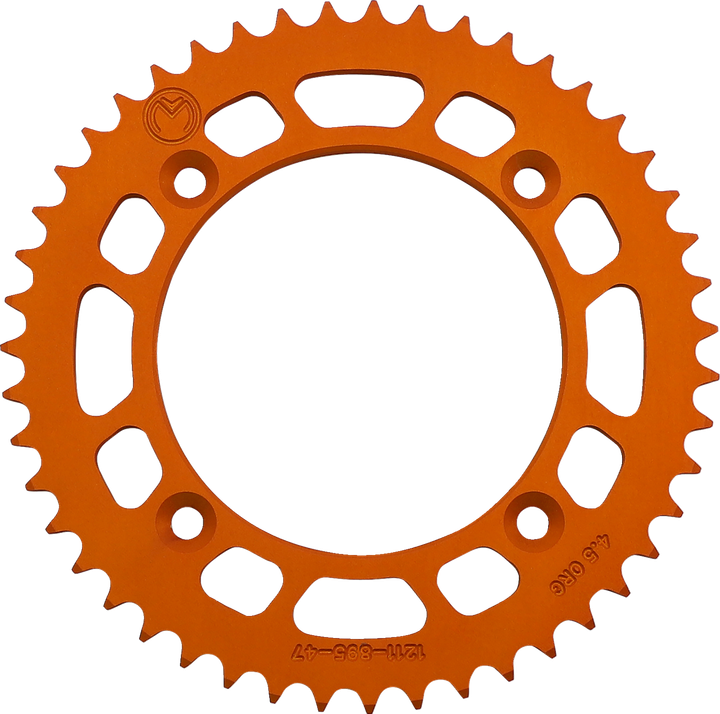 Moose Offroad Rear Sprocket - Aluminum - 47 Tooth - Orange - Husqvarna/Ktm 1211-895-47-14