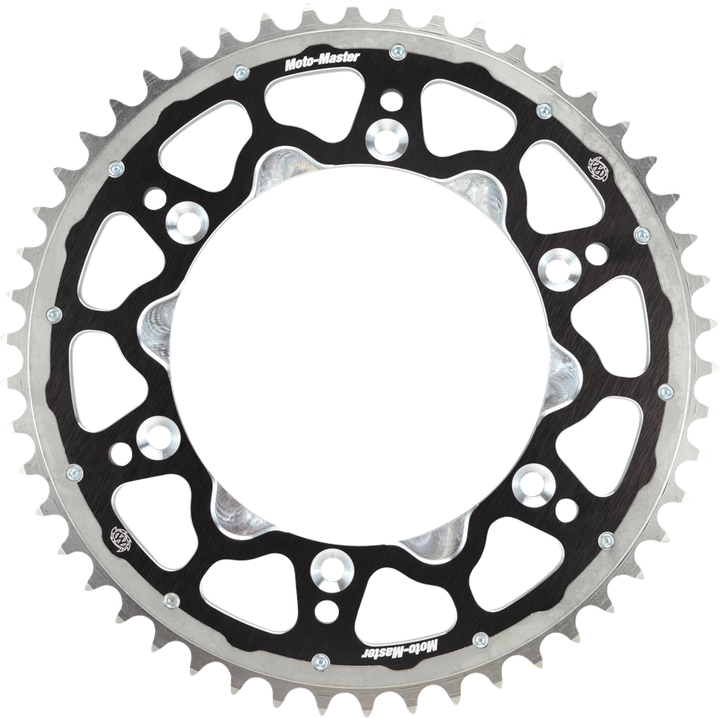 Moto-Master Fusion Dual Ring Rear Sprocket - 48 Tooth - Black - Suzuki 620013248