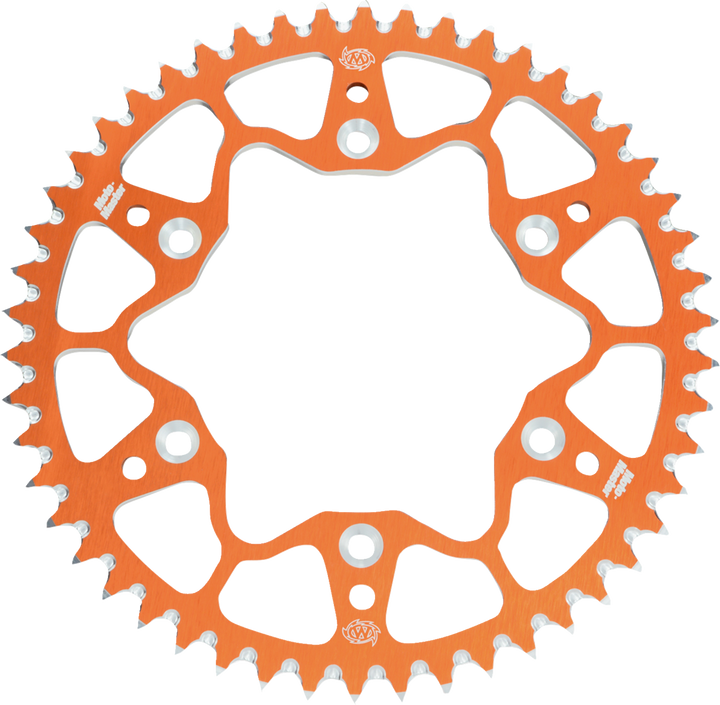 Moto-Master 7075 Aluminum Rear Sprocket - 50 Tooth - Orange 620072550