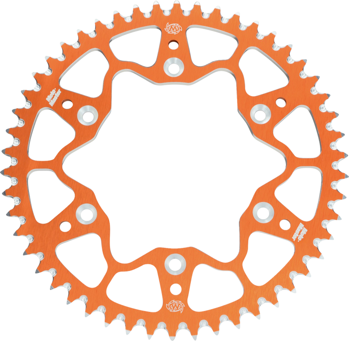 Moto-Master 7075 Aluminum Rear Sprocket - 51 Tooth - Orange 620072551