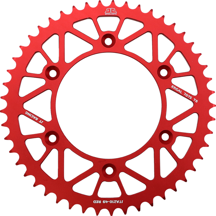 Jt Sprockets Rear Sprocket - Beta/Honda - Red - 49 Tooth JTA210.49RED