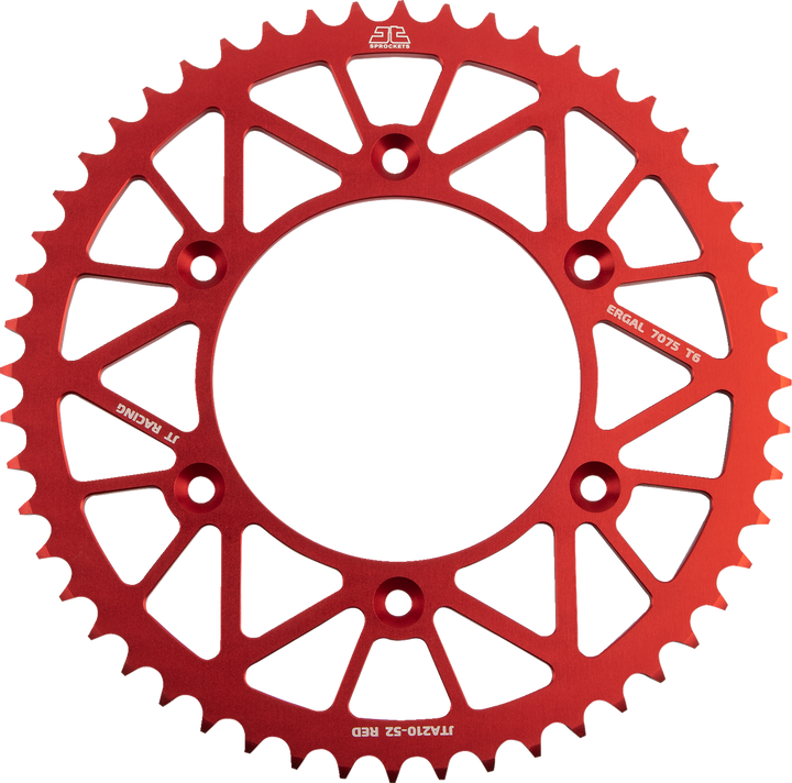 Jt Sprockets Rear Sprocket - Honda/Beta - Red - 52 Tooth JTA210.52RED