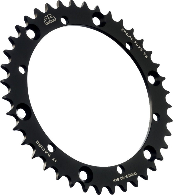 Jt Sprockets Rear Sprocket - Black - 40 Tooth - Yamaha JTA853.40BLK