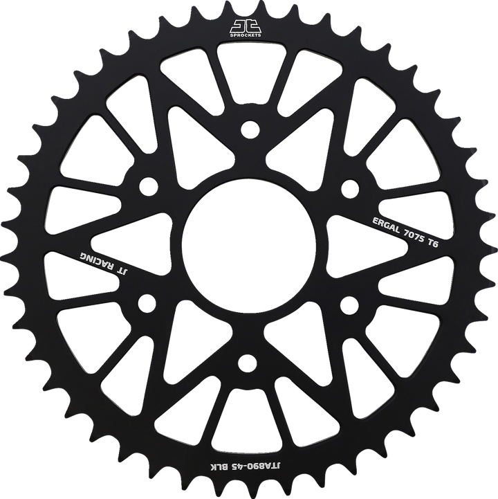 Jt Sprockets Rear Sprocket - Black - 45 Tooth JTA890.45BLK