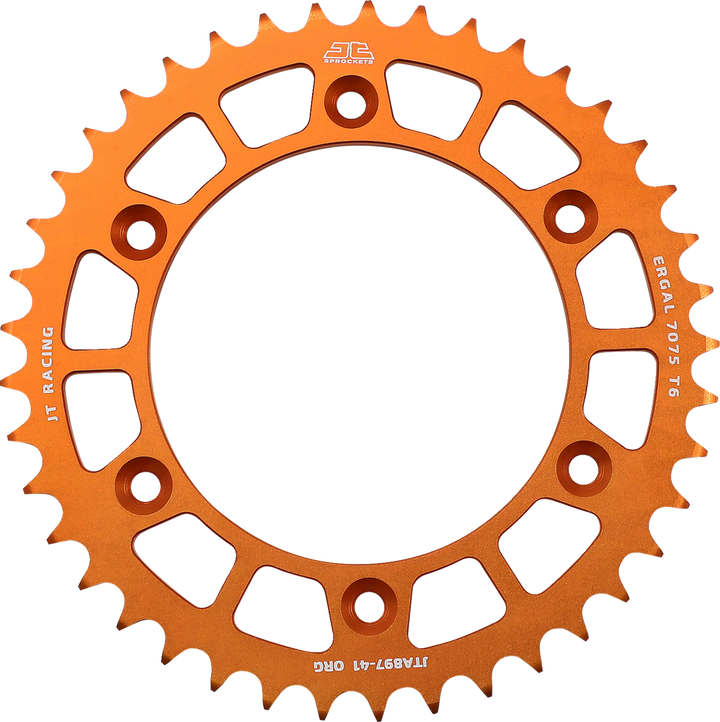 Jt Sprockets Rear Sprocket - Orange - 41 Tooth JTA897.41ORG