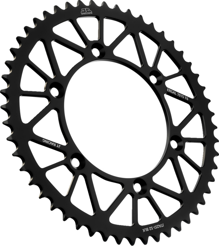 Jt Sprockets Rear Sprocket - Black - 52 Tooth - Yamaha JTA251.52BLK
