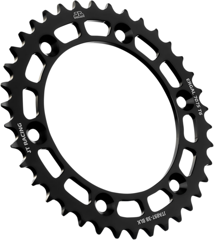 Jt Sprockets Rear Sprocket - Black - 38-Tooth JTA897.38BLK