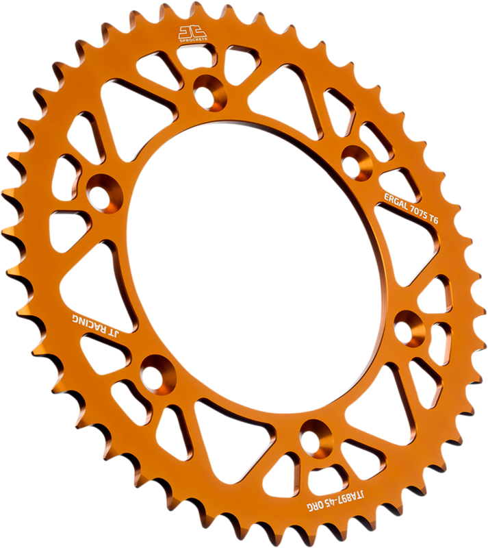 Jt Sprockets Rear Sprocket - Orange - 45-Tooth JTA897.45ORG