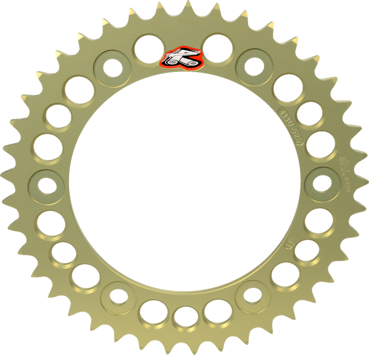 Renthal Rear Sprocket - Aluminum - 40 Tooth - Aprilia 478U-525-40P-HA