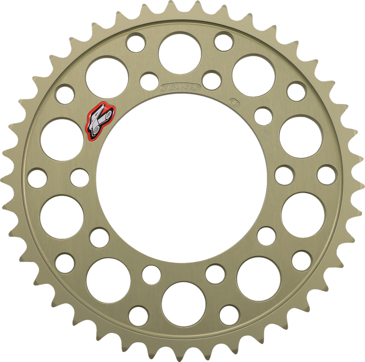 Renthal Rear Sprocket - Aluminum - 41 Tooth - Aprilia 478U-525-41P-HA