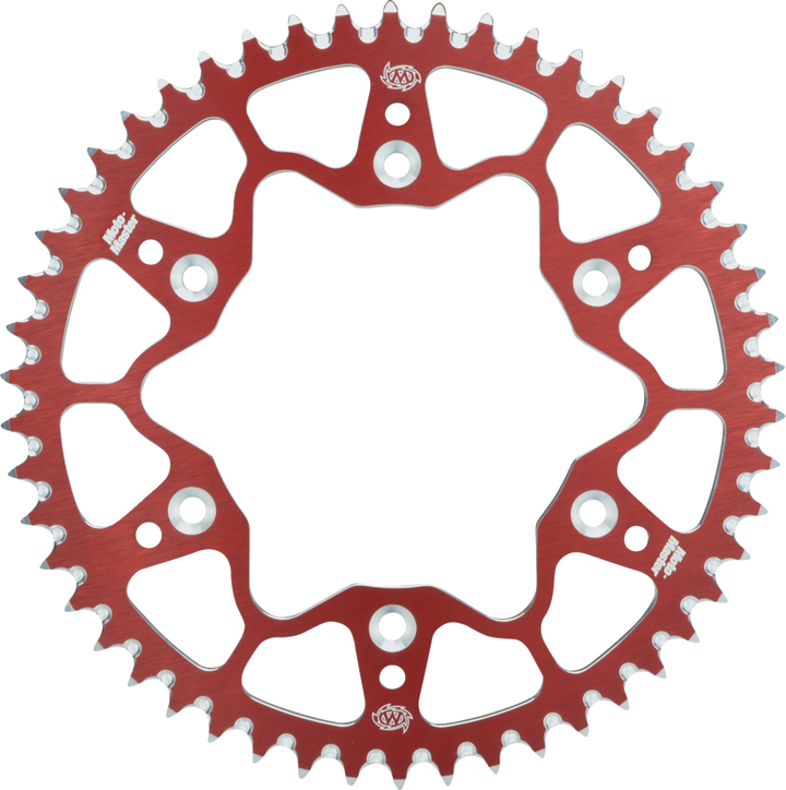 Moto-Master 7075 Aluminum Rear Sprocket - 50 Tooth - Red 620072350