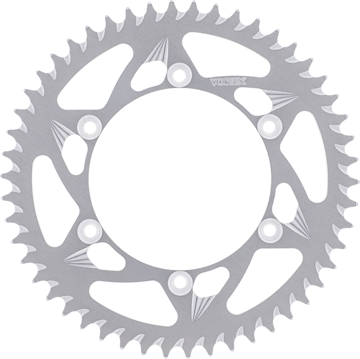 Vortex Rear Sprocket - Aluminum - 37 Tooth - Silver - Honda 215-37