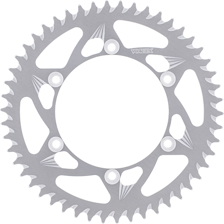 Vortex Rear Sprocket - Aluminum - 40 Tooth - Silver - Grom 215-40