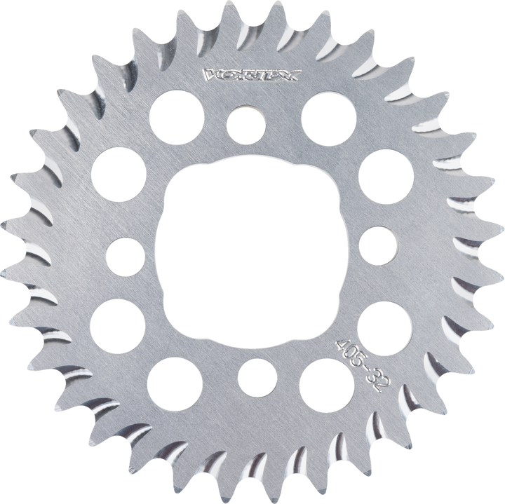 Vortex Rear Sprocket - Aluminum - 32 Tooth - Silver - Z 125 Pro 405-32