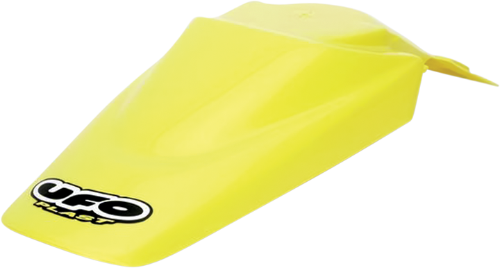 Ufo Mx Rear Fender - Fluorescent Yellow - Suzuki - Rm '03-'20 SU03929-102